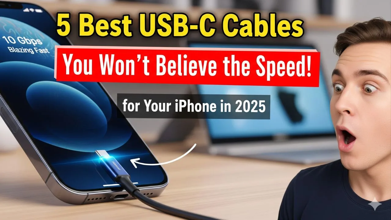 The 5 Best USB-C Cables for Your iPhone in 2025